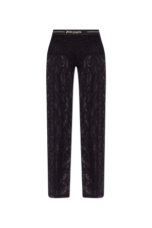 Pantalones de encaje