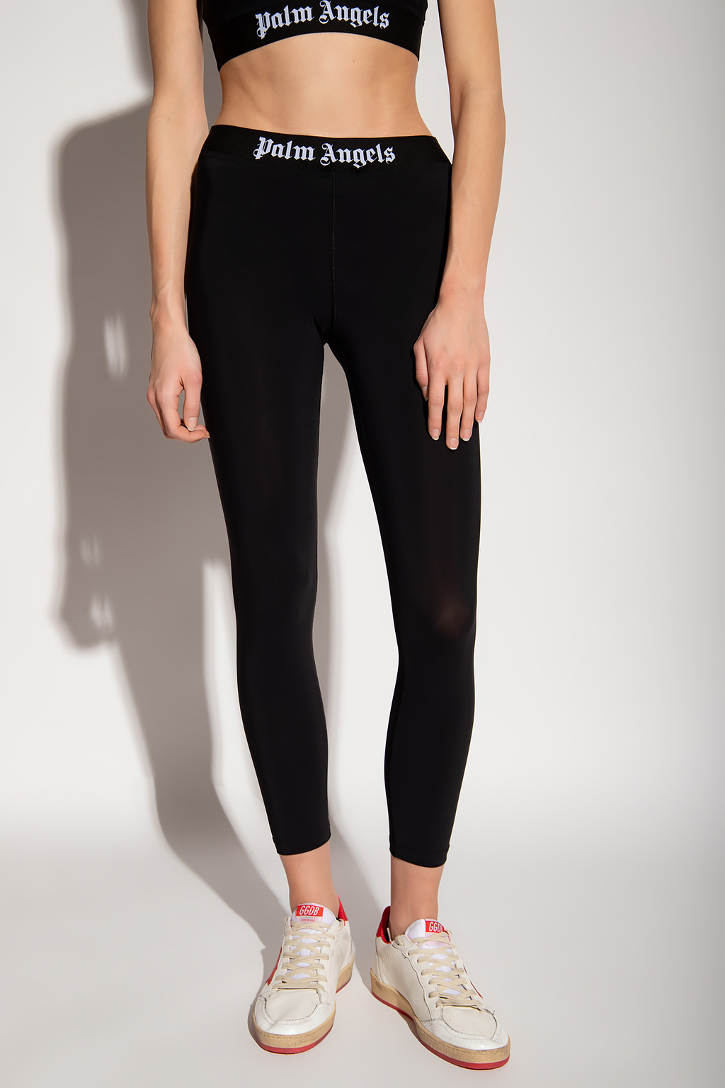 Palm Angels Leggings with logo