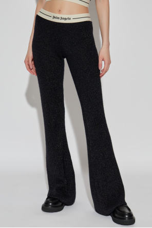 Palm Angels Prążkowane spodnie