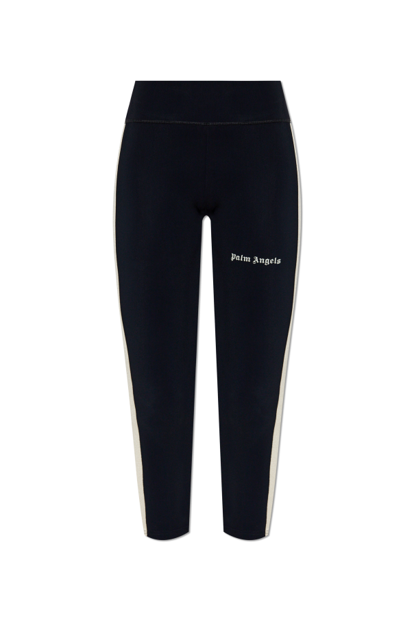 Palm Angels Legginsy z logo