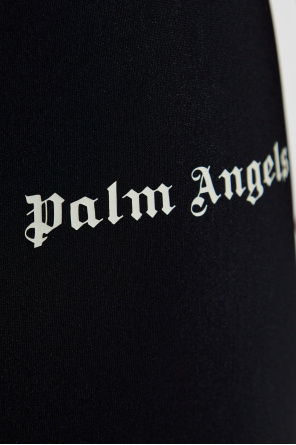 Palm Angels Legginsy z logo