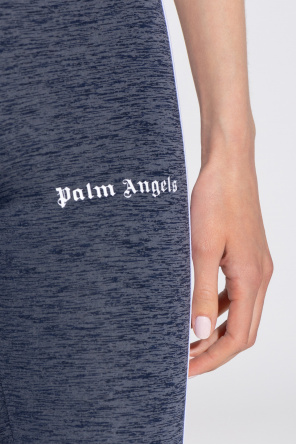 Palm Angels MSGM bleached-effect straight-leg jeans