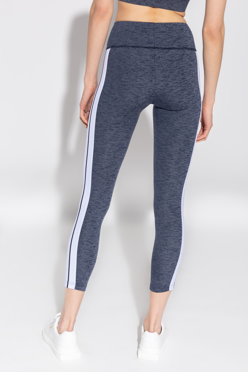 LOGO LEGGINGS in blue - Palm Angels® Official