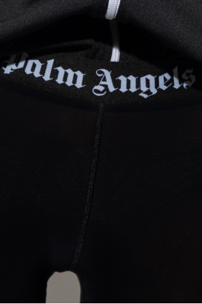 Palm Angels Zip Detail Tapered Jeans