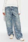 Palm Angels BLUE Wide Leg Jeans