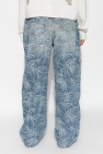 Palm Angels BLUE Wide Leg Jeans