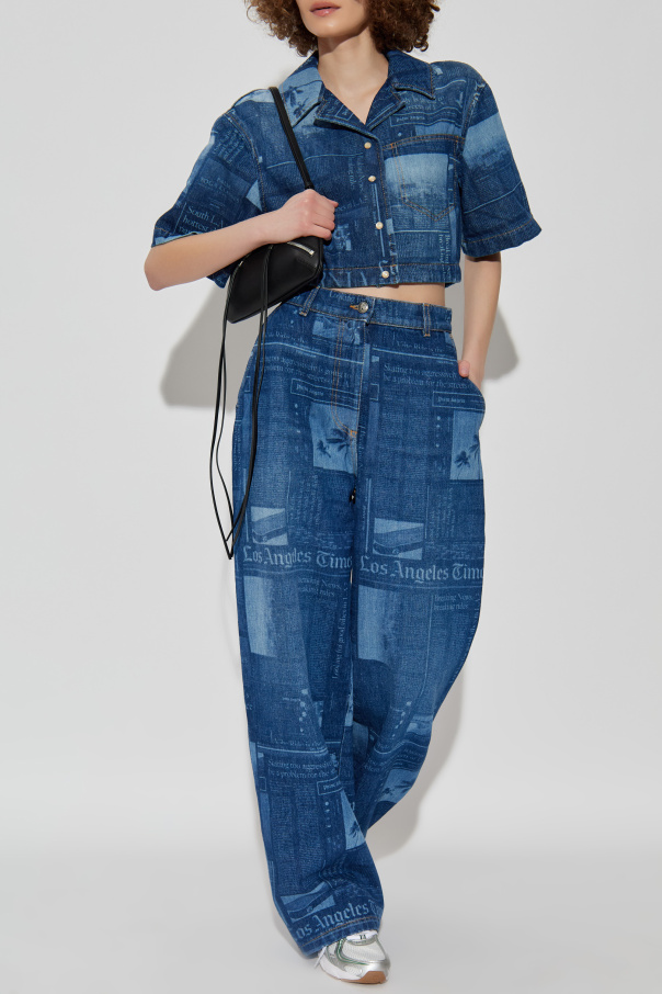 Palm Angels Jeans mit Muster