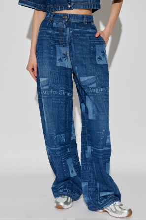 Palm Angels Jeans mit Muster