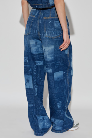 Palm Angels Jeans mit Muster