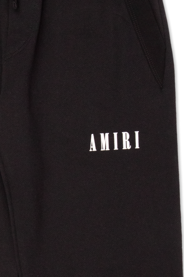 Amiri Kids Spodnie dresowe z nadrukiem z logo