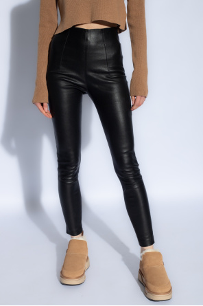 Amiri Leather skinny trousers