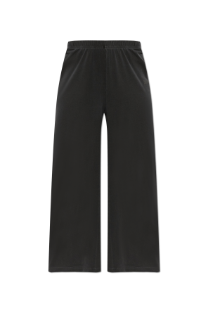 Wide-leg sweatpants