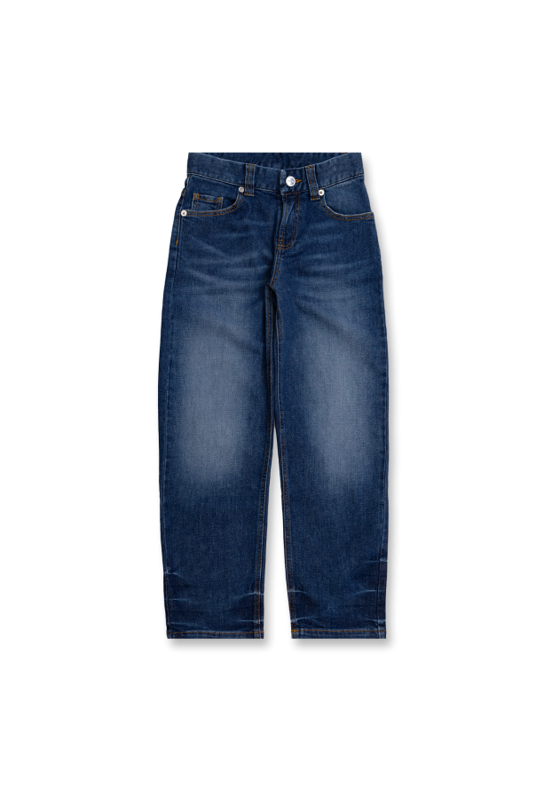Jacquemus Jeans with wide legs for kids od Jacquemus Kids