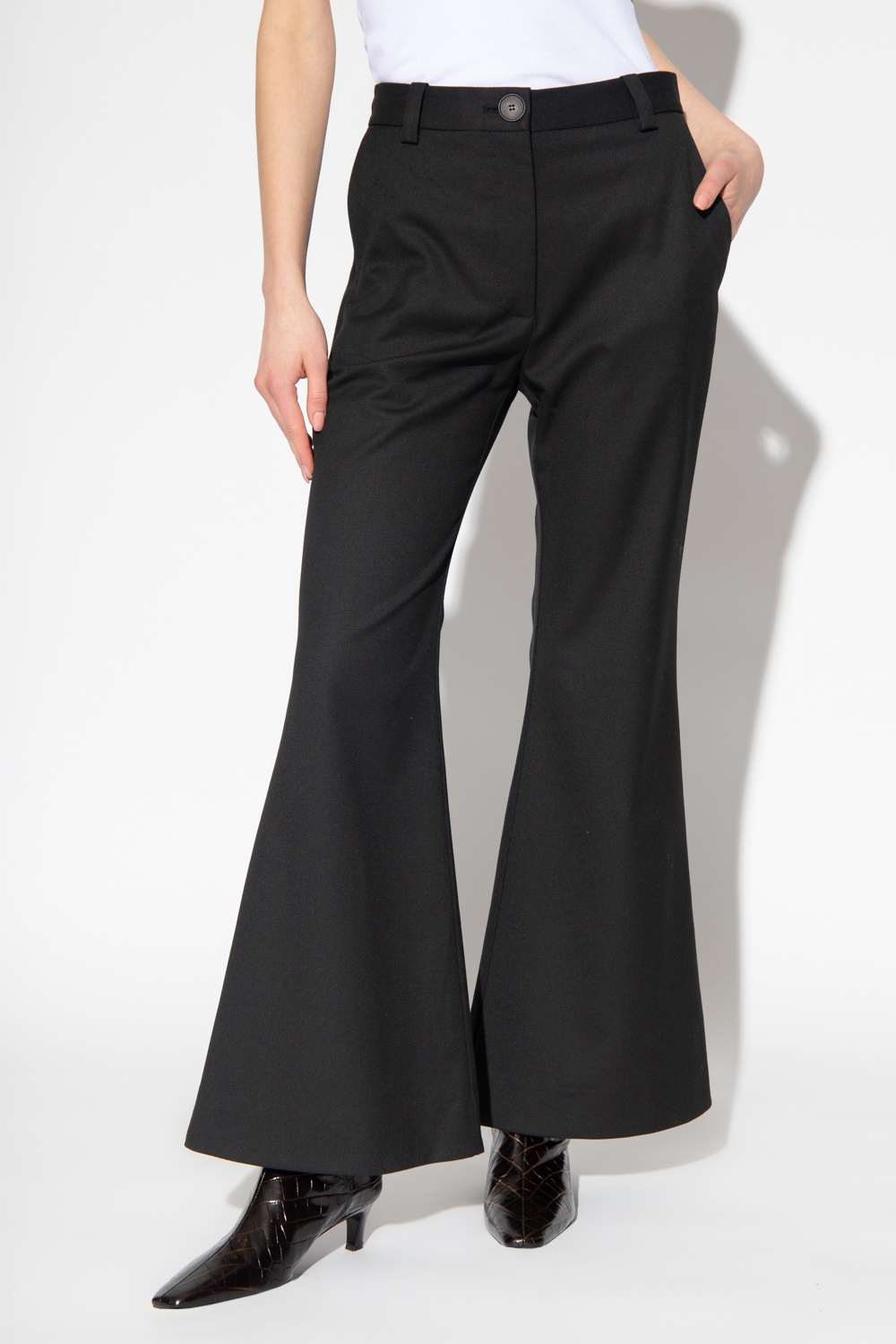 By Malene Birger Flared trousers