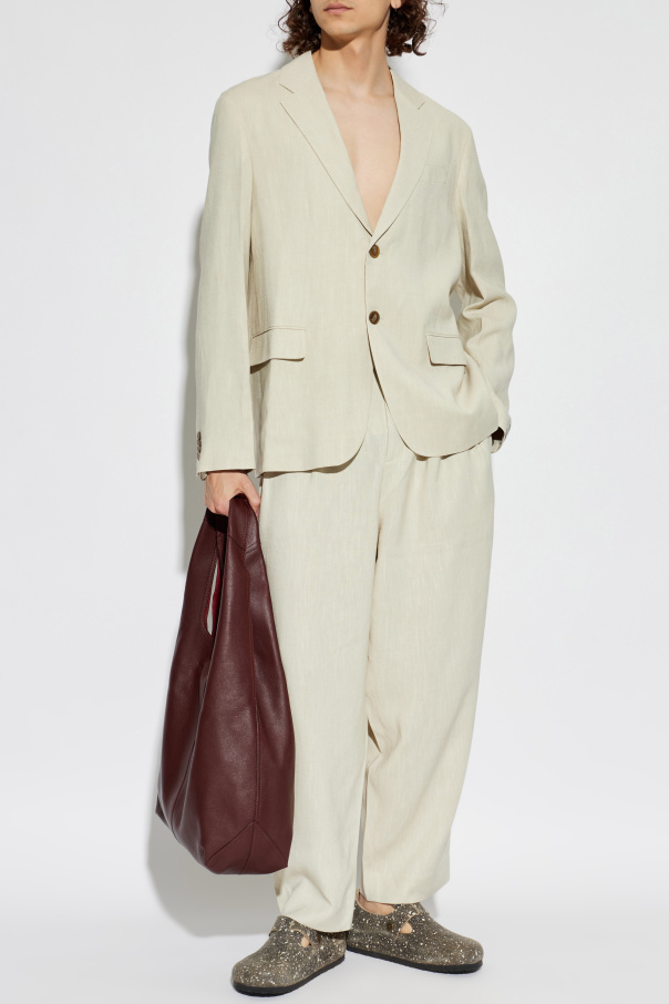 Maison Kitsuné Pantalones con pinzas