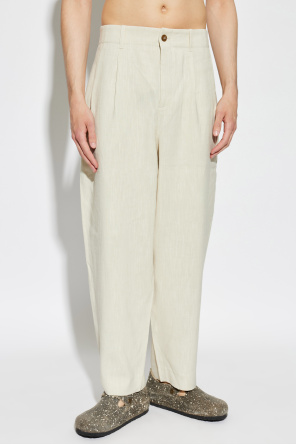 Maison Kitsuné Pantalones con pinzas