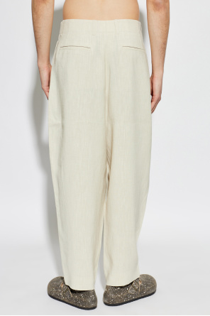 Maison Kitsuné Pantalones con pinzas
