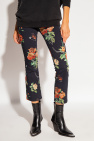 R13 Floral jeans