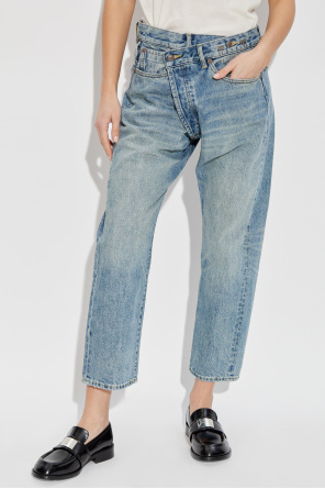 R13 Jeans with vintage effect