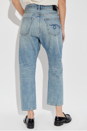 R13 Jeans with vintage effect