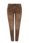 R13 Leopard print jeans