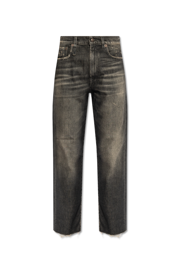 R13 Vintage effect jeans