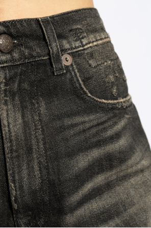R13 Vintage effect jeans