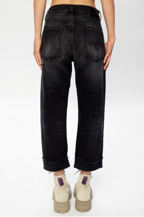 R13 Jeans with turn-up cuffs
