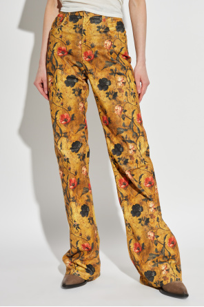 R13 Floral print trousers