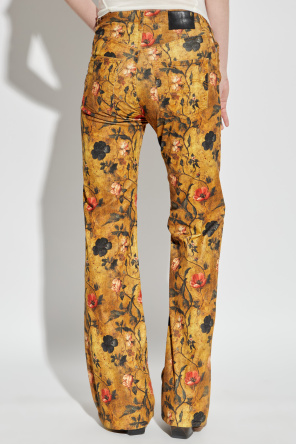 R13 Floral print trousers