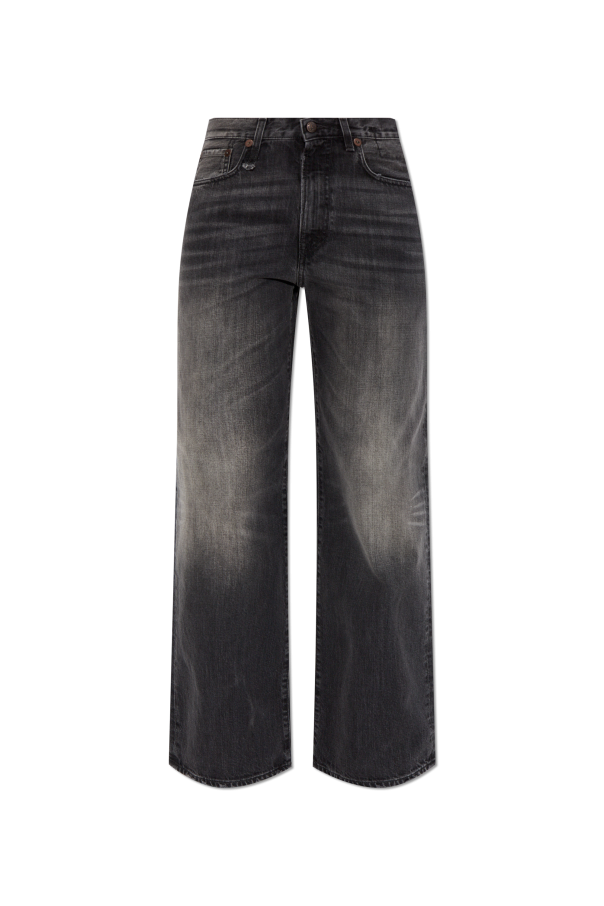 R13 Jeans with vintage effect