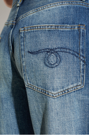 R13 Vaqueros de corte recto