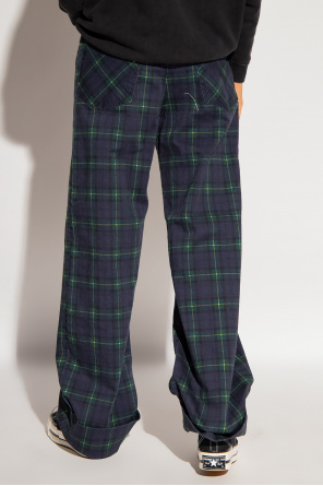 R13 Checked trousers