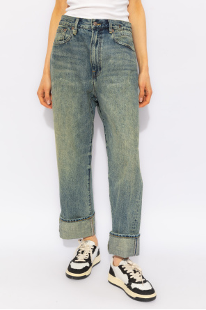 R13 Jeans with a vintage effect