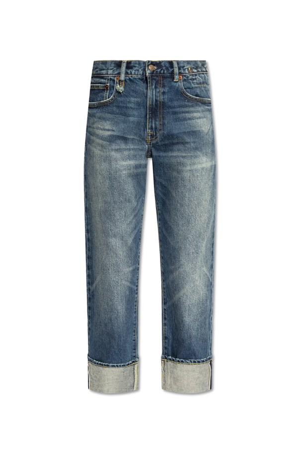 R13 Jeans with a `vintage` effect
