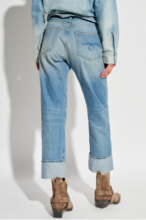R13 Jeans with logo