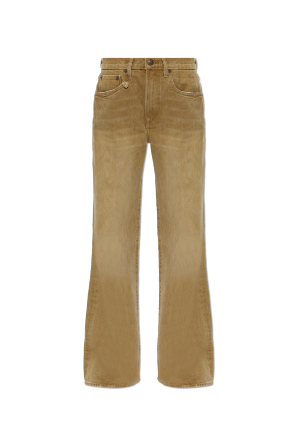 R13 Jeansy z rozszerzanymi nogawkami