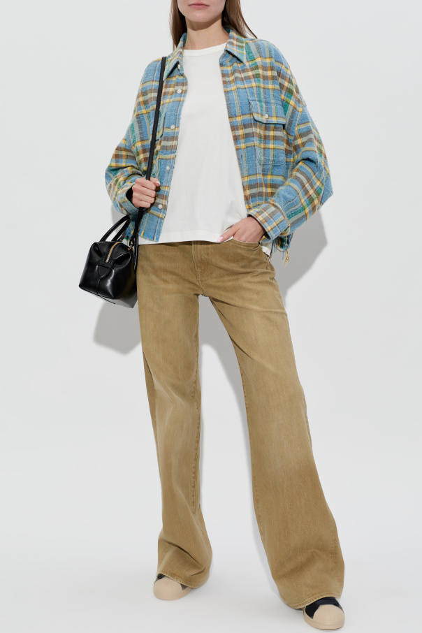 R13 Jeansy z rozszerzanymi nogawkami