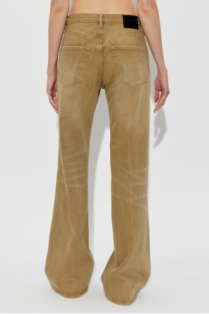 R13 Jeansy z rozszerzanymi nogawkami