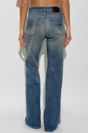 R13 ‘vintage’-effect jeans