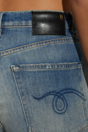 R13 ‘vintage’-effect jeans