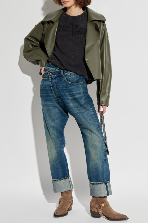 R13 Jeans with logo