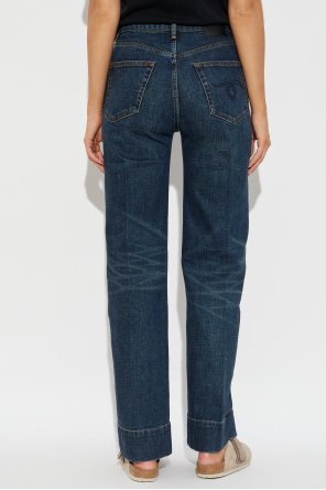 R13 Vaqueros de pierna recta