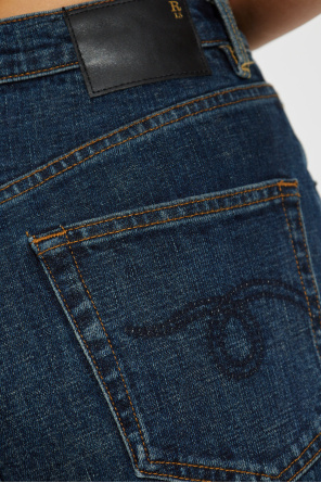 R13 Vaqueros de pierna recta