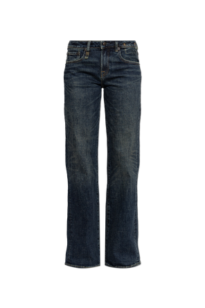 Jeans de corte reto