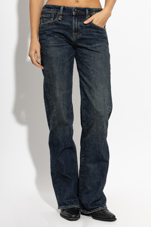 R13 Jeans de corte reto