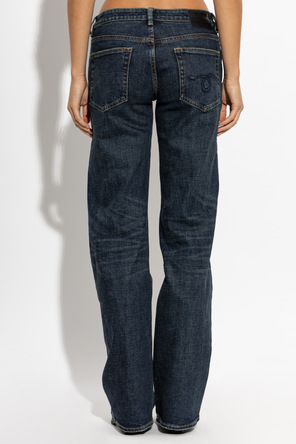 R13 Jeans de corte reto