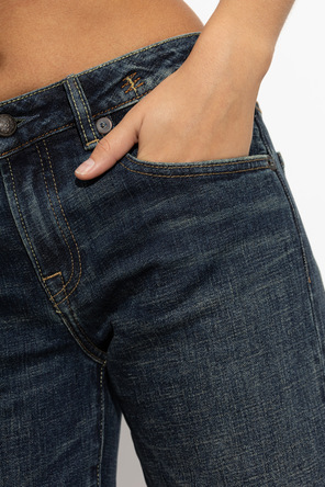 R13 Jeans de corte reto