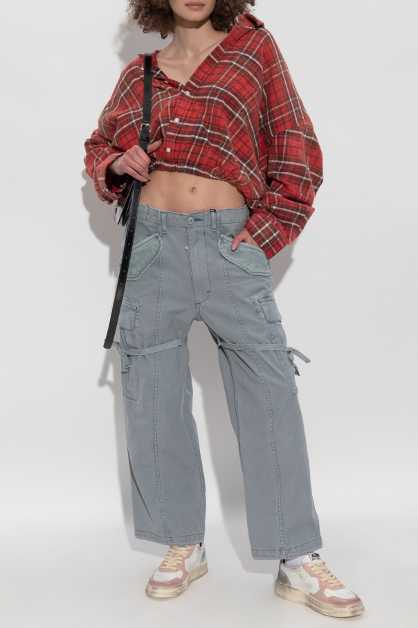 R13 Spodnie typu `cargo`