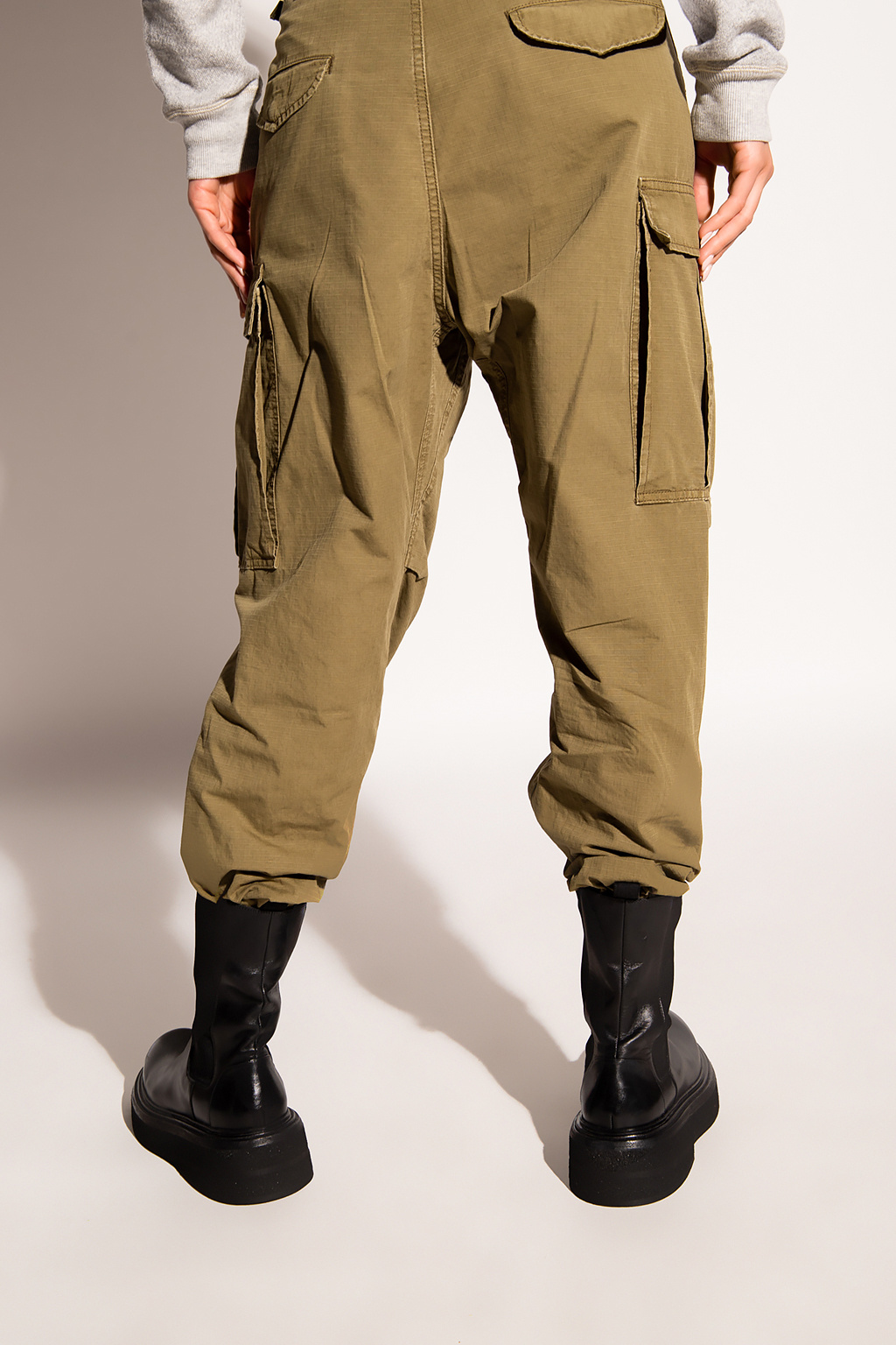 R13 Cargo cotton trousers